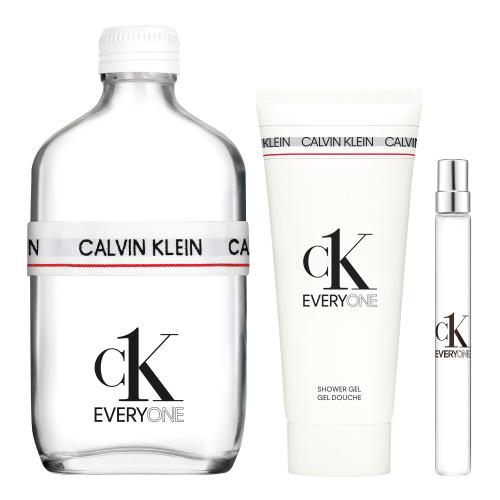 Calvin Klein CK Everyone darčeková kazeta unisex toaletná voda 200 ml + toaletná voda 10 ml + sprchovací gél 100 ml