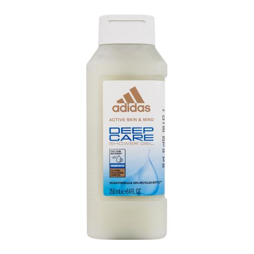 Adidas Deep Care upokojujúci sprchový gél s kyselinou hyalurónovou 250 ml
