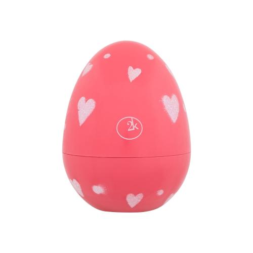 2K Easter Kiss Egg Lip Balm Raspberry 6 g hydratačný balzam na pery pre ženy