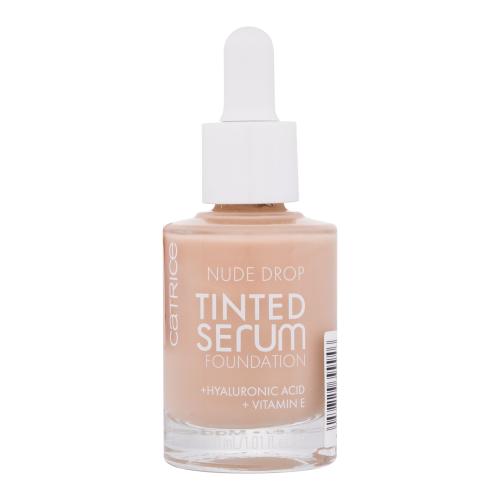 Catrice Nude Drop Tinted Serum Foundation 30 ml make-up pre ženy 030C na rozjasnenie pleti; na dehydratovanu pleť