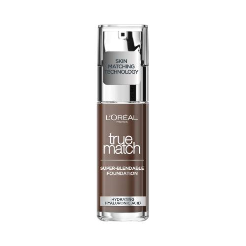 L'Oréal Paris True Match Super-Blendable Foundation 30 ml make-up pre ženy 12N Ebony