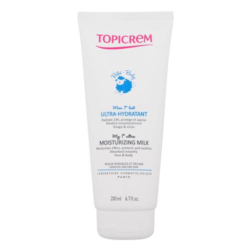 Topicrem BABY My 1st Ultra-Moisturizing Milk hydratačné mlieko na telo a tvár pre suchú a citlivú pokožku 200 ml