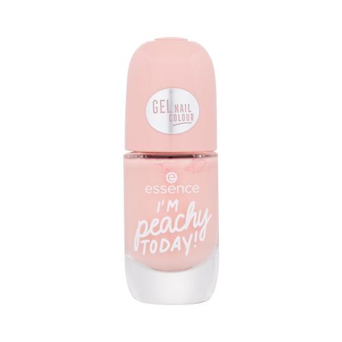 Essence Gel Nail Colour 8 ml lak na nechty pre ženy 43 I'M peachy TODAY!
