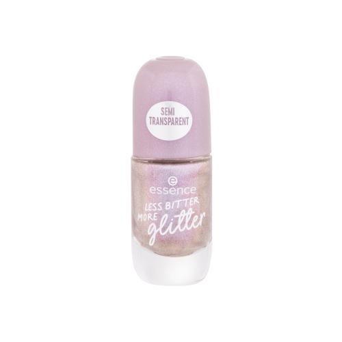 essence Gel Nail Colour lak na nechty odtieň Less Bitter More Glitter 8 ml