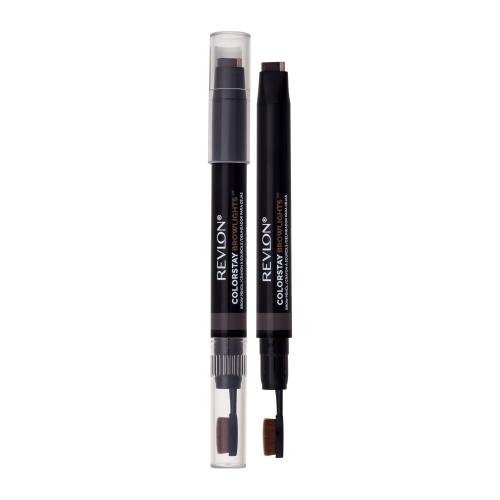 Revlon Colorstay Browlights Pomade Pencil 1,1 g ceruzka na obočie pre ženy 409 Grey Brown