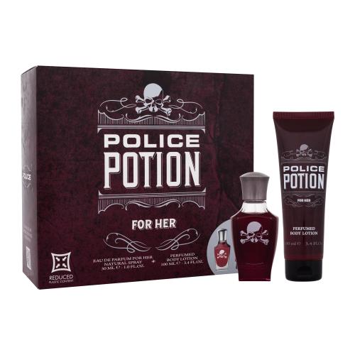 Police Potion darčeková kazeta parfumovaná voda 30 ml + telové mlieko 100 ml pre ženy