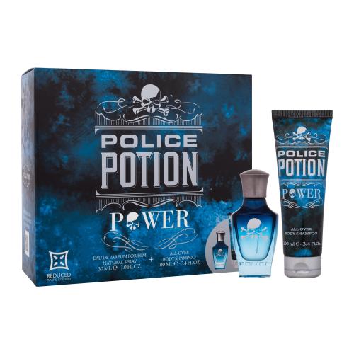 Police Potion Power darčeková kazeta parfumovaná voda 30 ml + sprchovací gél 100 ml pre mužov