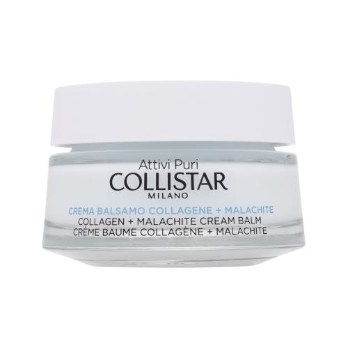 Collistar Attivi Puri Collagen Malachite Cream Balm hydratačný krém proti starnutiu s kolagénom 50 ml