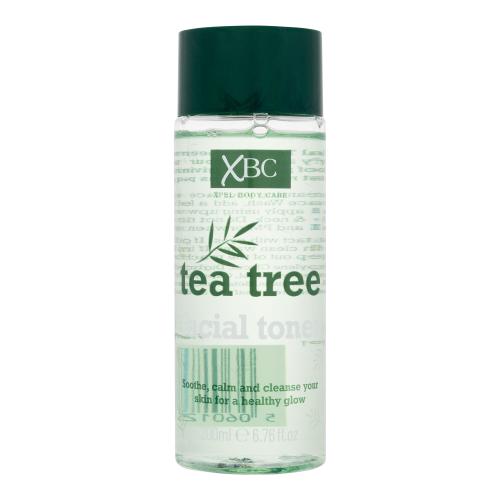 Xpel Tea Tree Facial Toner 200 ml pleťová voda a sprej pre ženy na dehydratovanu pleť; na problematickú pleť s akné