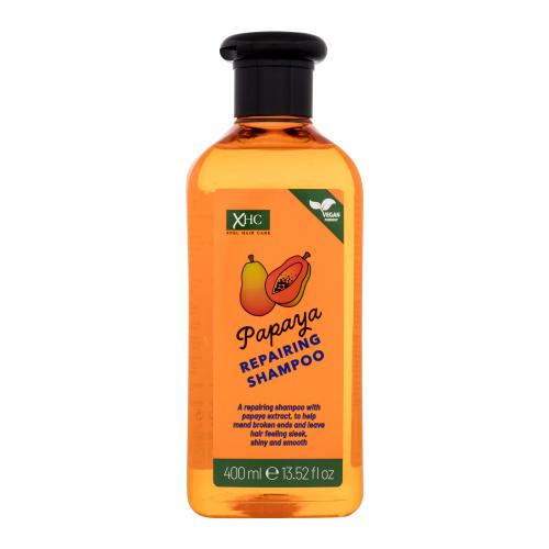 Xpel Papaya Repairing Shampoo 400 ml šampón pre ženy na poškodené vlasy; na rozštiepené končeky