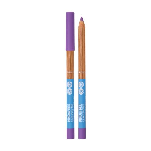 Rimmel Kind & Free ceruzka na oči s intenzívnou farbou odtieň 3 Grape 1,1 g