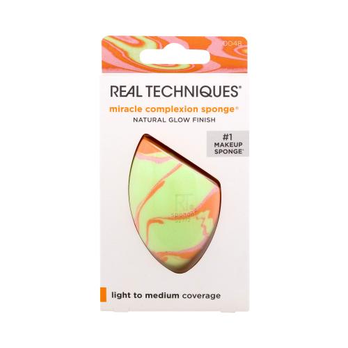 Real Techniques Orange Crush precízna hubka na make-up 1 ks