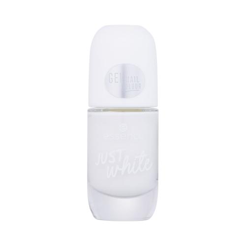 Essence Gel Nail Colour 8 ml lak na nechty pre ženy 33 Just White