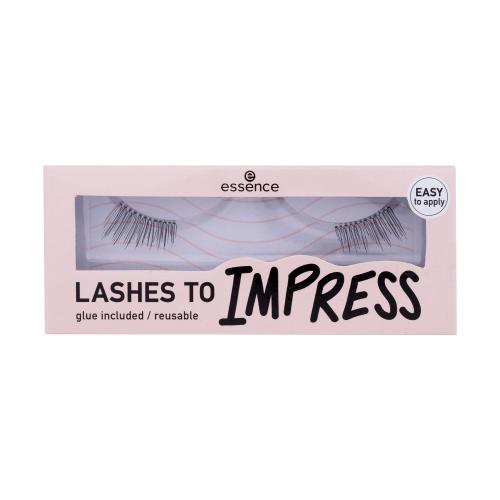 Essence Lashes To Impress 03 Half Lashes 1 ks umelé mihalnice pre ženy