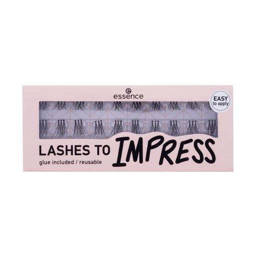 Essence Lashes To Impress 07 Bundled Single Lashes 1 ks umelé mihalnice pre ženy