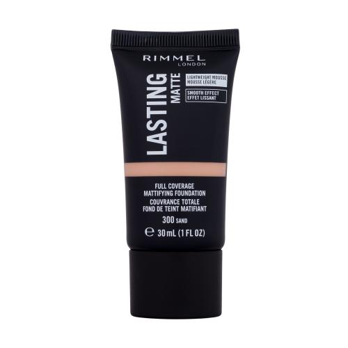 Rimmel Lasting Matte zmatňujúci make-up odtieň 300 Sand 30 ml