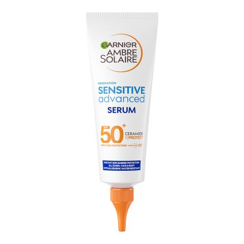 Garnier Ambre Solaire Sensitive Advanced ochranné sérum na telo SPF 50+ 125 ml