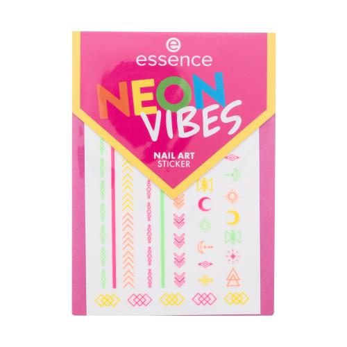Essence Nail Stickers Neon Vibes 1 ks manikúra pre ženy
