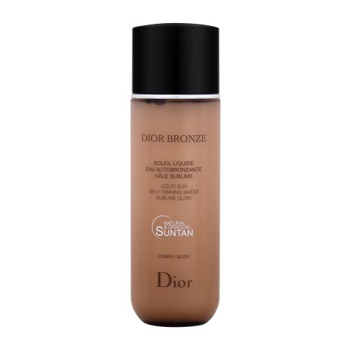 Christian Dior Bronze Liquid Sun Self-Tanning Water Sublime Glow 100 ml smaoopaľovací prípravok na telo pre ženy