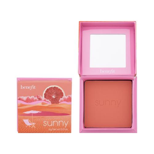 Benefit Sunny WANDERful World púdrová lícenka odtieň Warm coral 6 g