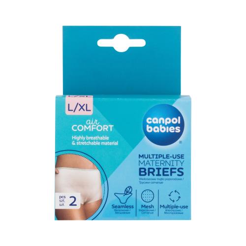 Canpol babies Air Comfort Multiple-Use Maternity Briefs L/XL 2 ks popôrodné nohavičky pre ženy