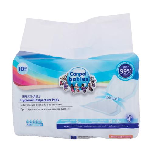 Canpol babies Air Comfort Superabsorbent Postpartum Hygiene Pads 10 ks pôrodnícke vložky pre ženy