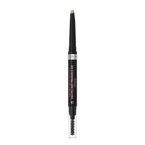 L’Oréal Paris Infaillible 24h Filling Triangular Pencil precízna ceruzka na obočie vodeodolná odtieň 07 Blonde 1 ml
