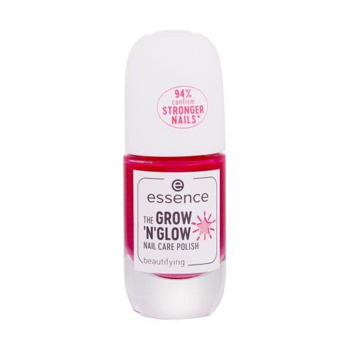 essence The Grow'n Glow spevňujúci lak na nechty 8 ml