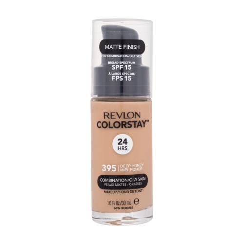 Revlon Cosmetics ColorStay™ dlhotrvajúci zmatňujúci make-up pre mastnú a zmiešanú pleť odtieň 395 Deep Honey 30 ml