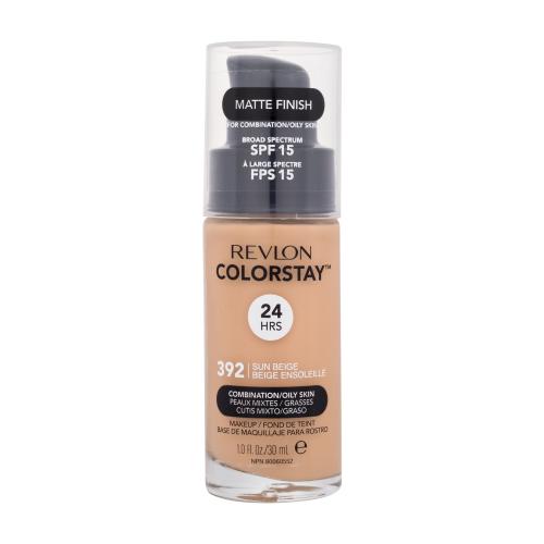 Revlon Colorstay Combination Oily Skin SPF15 30 ml make-up pre ženy 392 Sun Beige na všetky typy pleti; na mastnú pleť