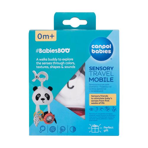 canpol babies BabiesBoo Sensory Toy kontrastná závesná hračka so sponou