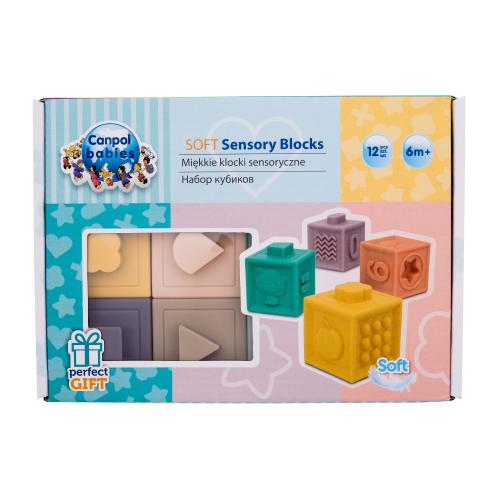 Canpol babies Sensory Soft Blocks 12 ks hračka pre deti