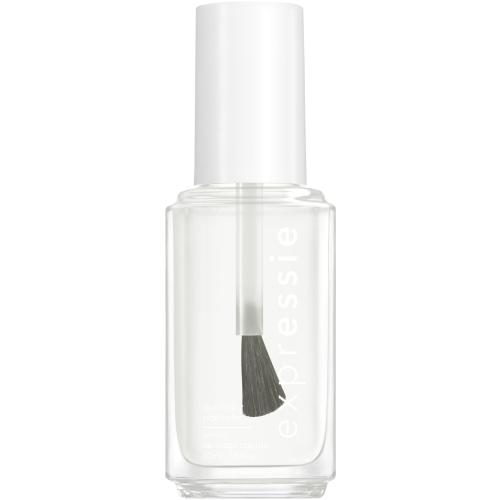 essie expressie rýchloschnúci lak na nechty odtieň 390 always transparent 10 ml