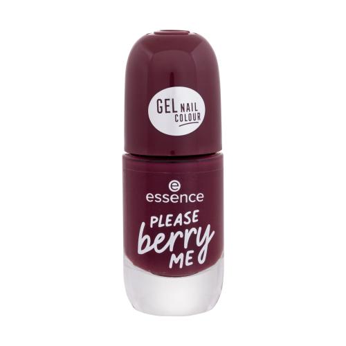 Essence Gel Nail Colour 8 ml lak na nechty pre ženy 20 Please Berry Me