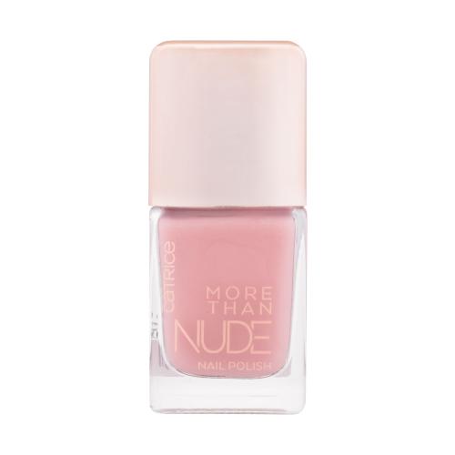 Catrice More Than Nude Nail Polish 10,5 ml lak na nechty pre ženy 12 Glowing Rose