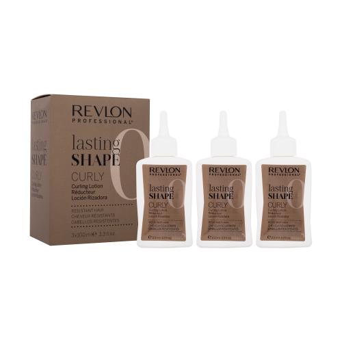 Revlon Professional Lasting Shape Curly Curling Lotion Resistant Hair 0 3x100 ml pre podporu vĺn pre ženy