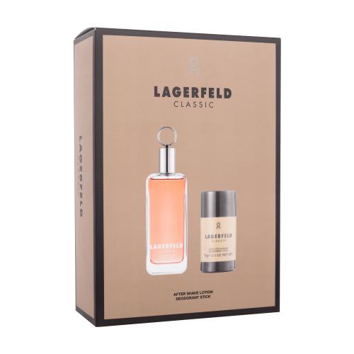 Karl Lagerfeld Classic darčeková kazeta voda po holení 100 ml + deostick 75 g pre mužov