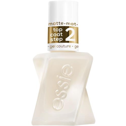 essie gel couture vrchný lak na nechty s matným efektom 13,5 ml