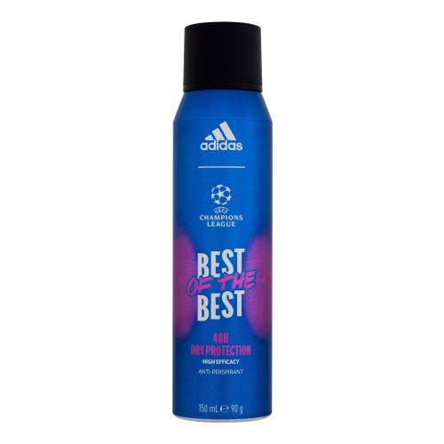 Adidas UEFA Champions League Best Of The Best 48H Dry Protection 150 ml antiperspirant pre mužov deospray