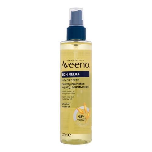Aveeno Skin Relief Body Oil Spray 200 ml telový olej unisex