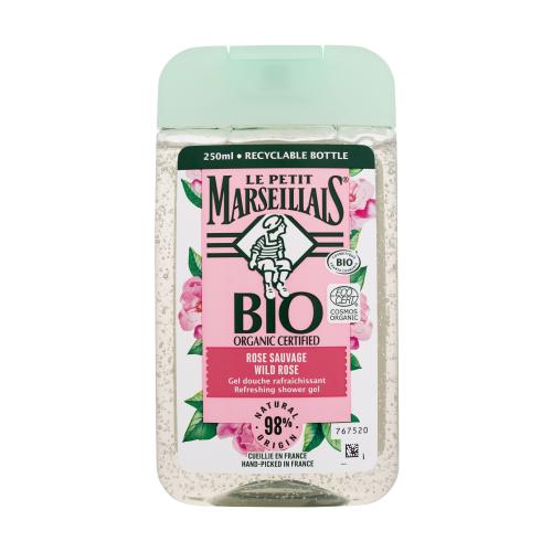 Le Petit Marseillais Bio Organic Certified Wild Rose Refreshing Shower Gel 250 ml sprchovací gél unisex