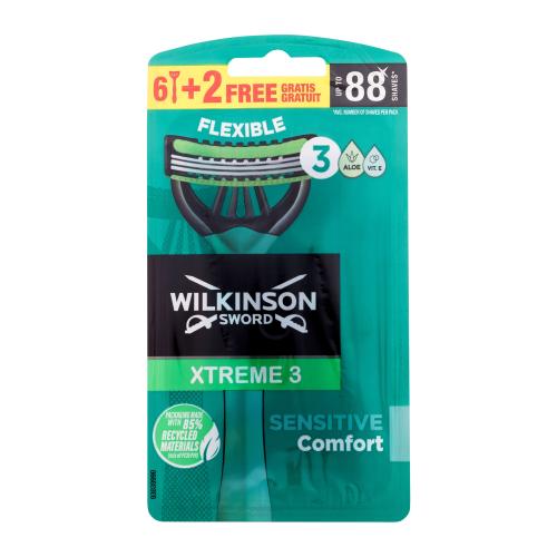 Wilkinson Sword Xtreme 3 Sensitive Comfort holiaci strojček pánske žiletky 8 ks pre mužov