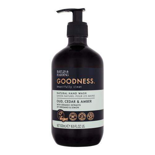 Baylis & Harding Goodness Oud, Cedar & Amber prírodné tekuté mydlo na ruky 500 ml