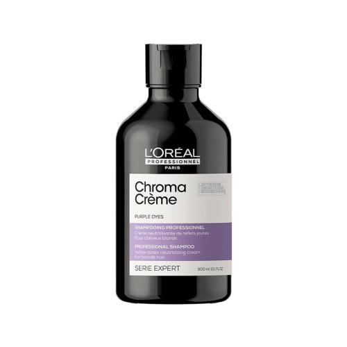 L'Oréal Professionnel Chroma Crème Professional Shampoo Purple Dyes 300 ml šampón pre ženy na blond vlasy