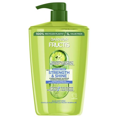 Garnier Fructis Strength & Shine posilňujúci šampón pre všetky typy vlasov 1000 ml