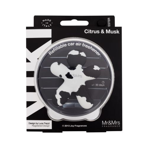Mr&Mrs Fragrance Niki Citrus & Musk Special Deco 1 ks vôňa do auta unisex