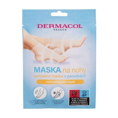 Dermacol Feet Mask Exfoliating 2x15 ml maska na nohy pre ženy