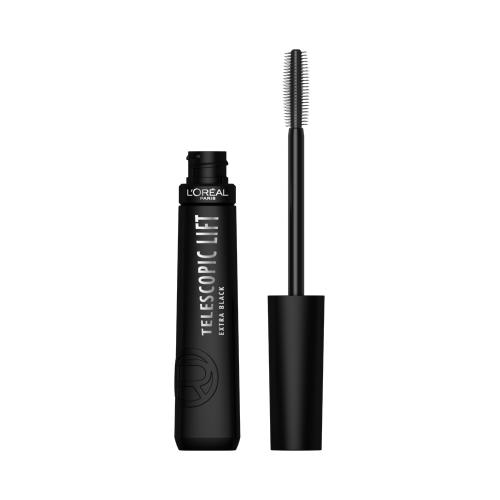 L’Oréal Paris Telescopic Lift Extra Black objemová riasenka v extra čiernej pre objem a natočenie mihalnic 9.9 ml