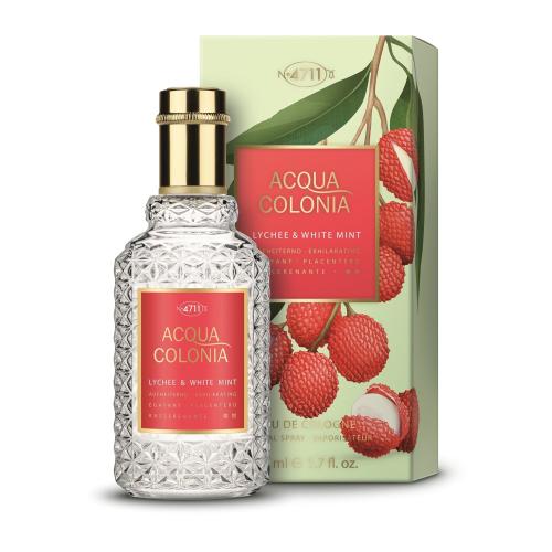 4711 Acqua Colonia Lychee & White Mint kolínska voda unisex 50 ml