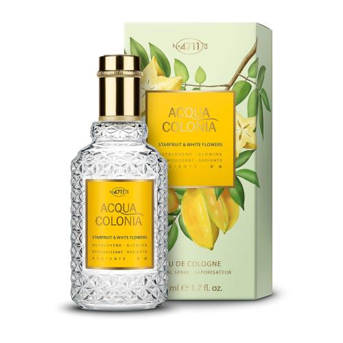 4711 Acqua Colonia Starfruit & White Flowers 50 ml kolínska voda unisex